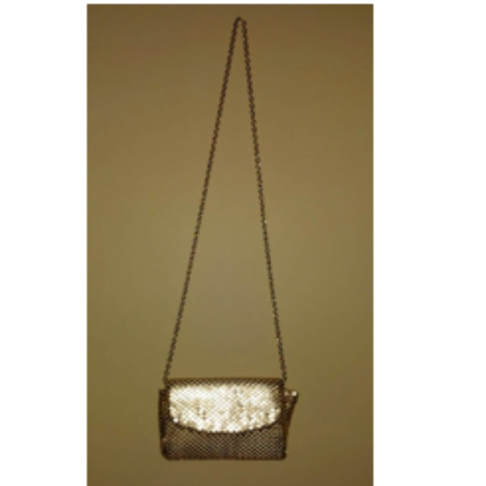The Touch of... Gold Chain Mail Style Bag